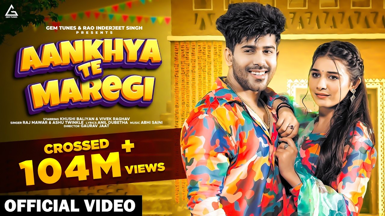 Aankhya Te Maregi | Khushi Baliyan & Vivek Raghav | Raj Mawar & Ashu Twinkle |Haryanvi Song 2024