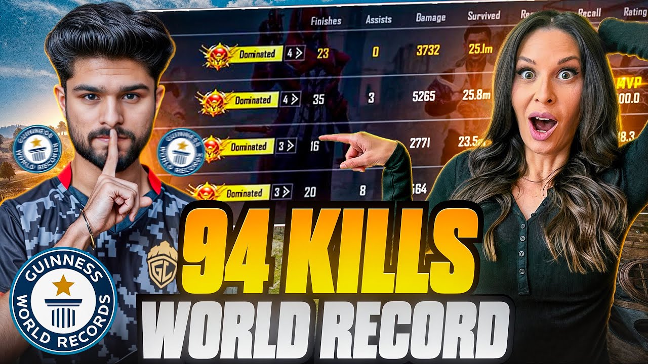 WORLD RECORD 94 TEAM KILLS | LoLzZz Gaming