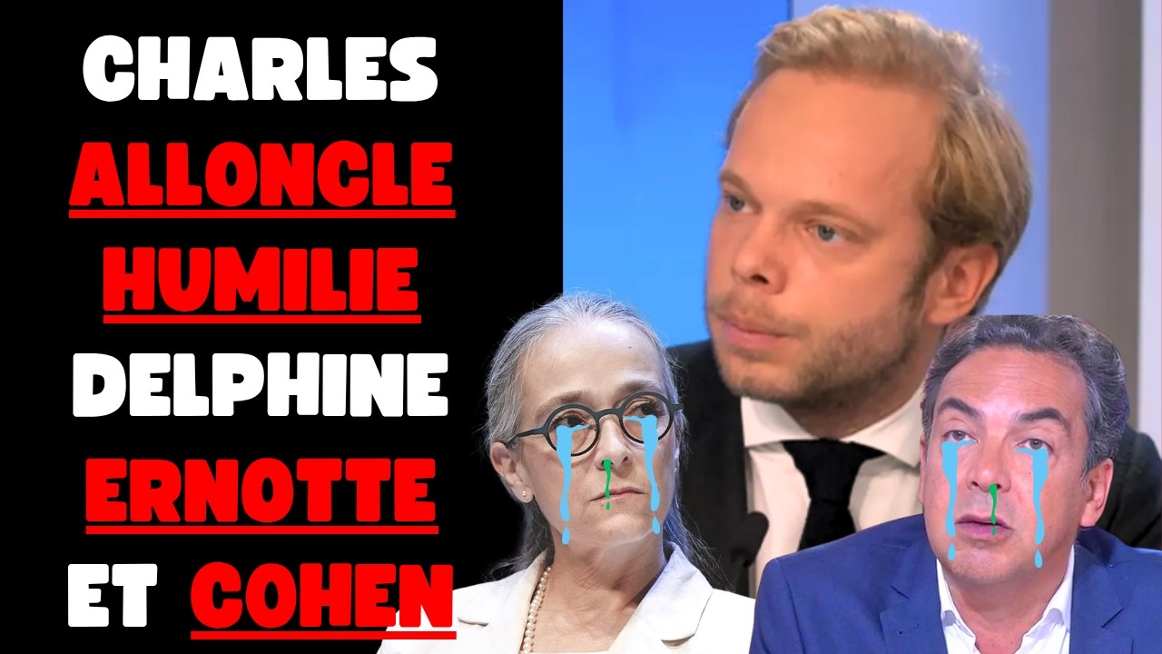 DELPHINE ERNOTTE se fait FOUDROYER par CHARLES ALLONCLE