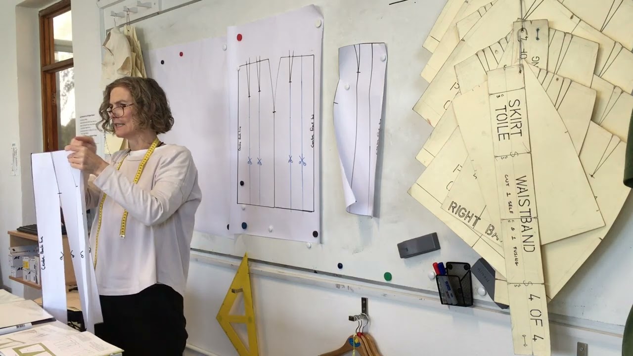 Flared Skirt - Level 6 Drafting Sample