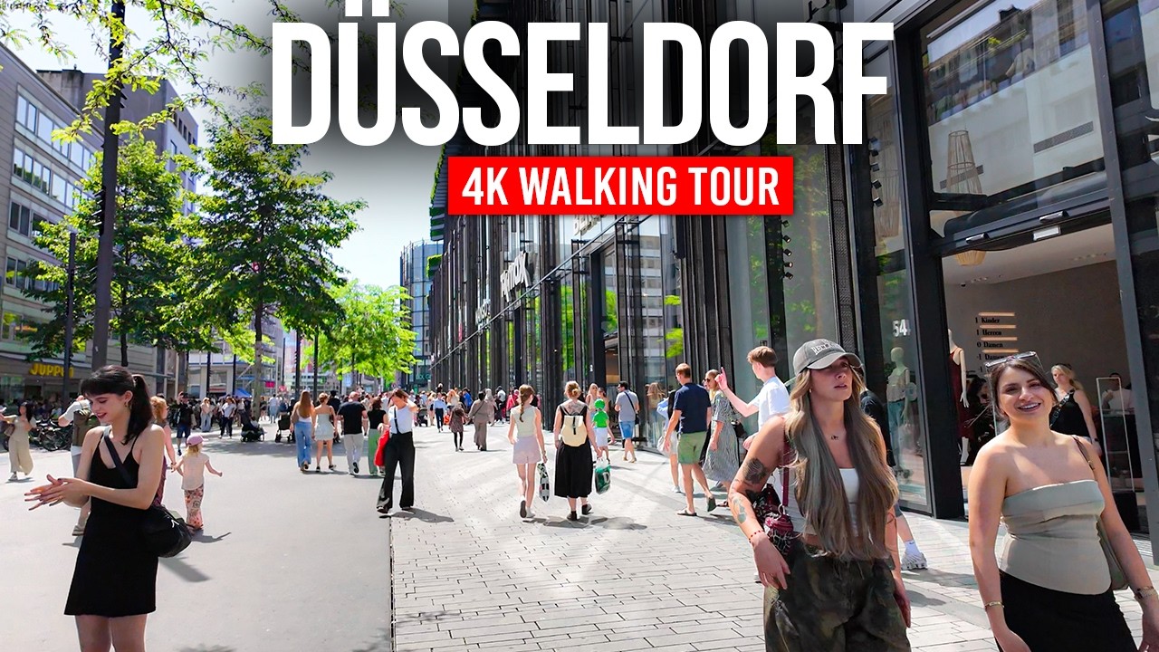 D&Uuml;SSELDORF, Germany 🇩🇪 This City Feels Expensive | 4K Walking Tour