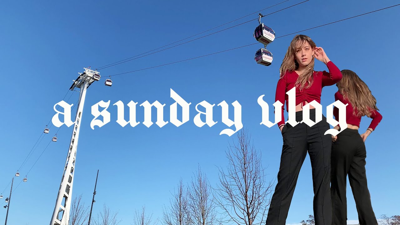 emirates air line and plane spotting 🚡 life in london vlog