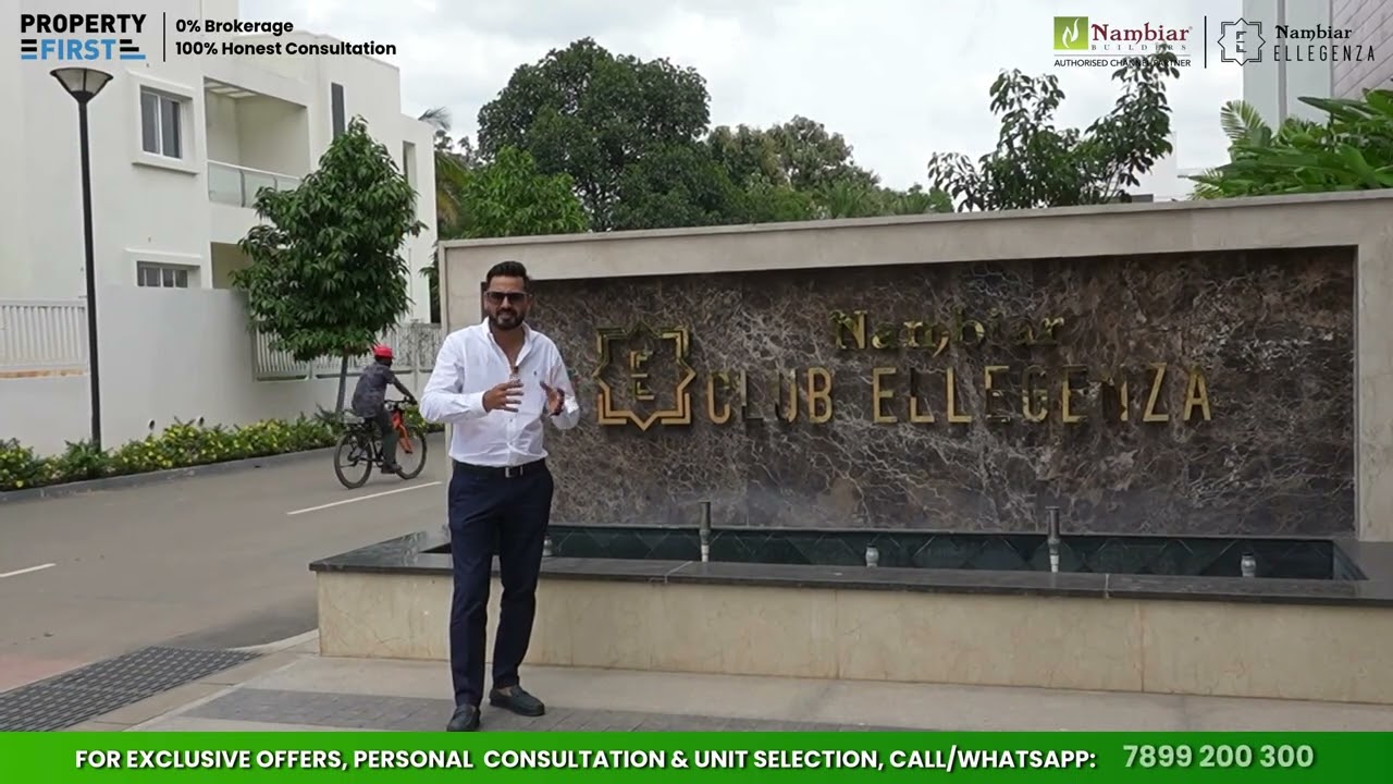 🏡Nambiar Ellegenza Walkthrough | Luxury Villas in Sarjapur Road | Nambiar Builders | Call 7899200300