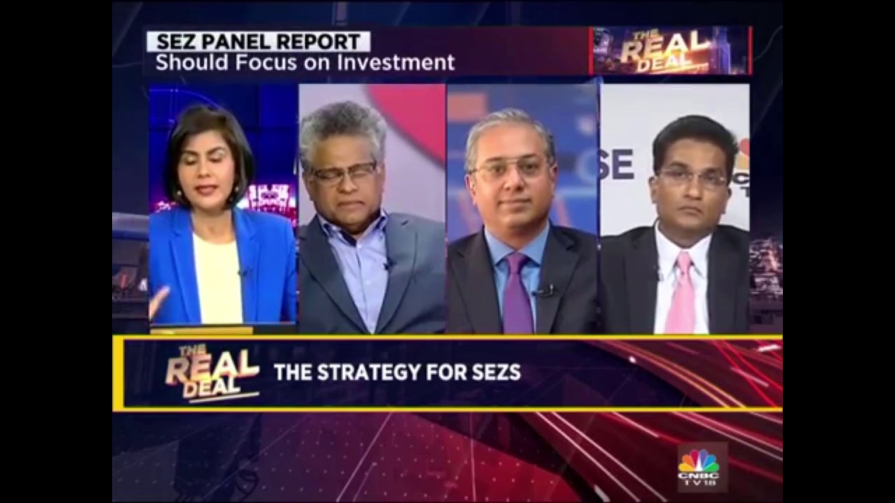 Mr.Ashish Mathur, MD, TATA Steel SEZ perspective on SEZs in India in a candid interview of CNBC TV18