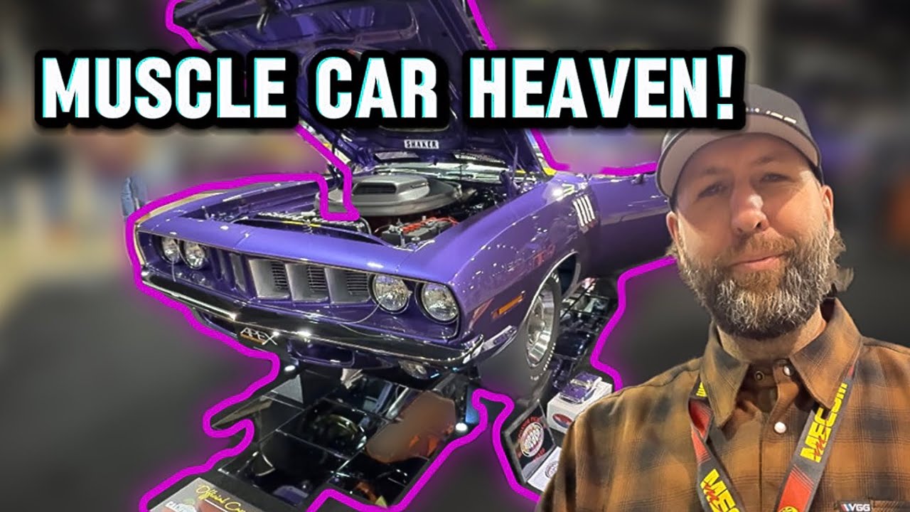 Исследуем MCACN 2025! Редкие маслкары и встреча с Дереком из Vice Grip Garage