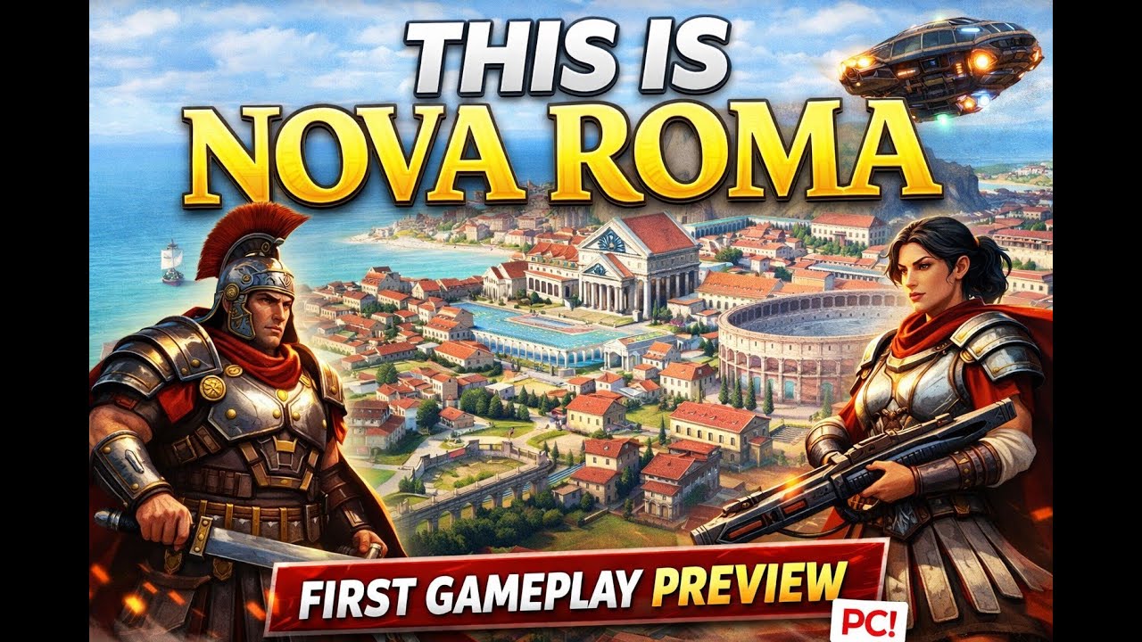 This Is Nova Roma – First Gameplay Preview | PC