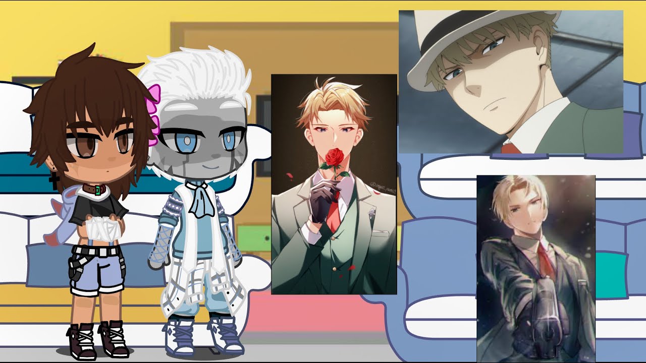 Ninjago react to Lloyd as loid forger