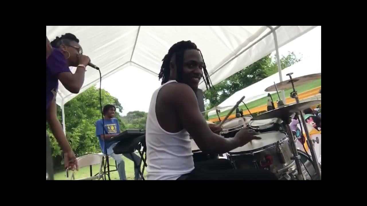 Marlon Drumz Plays the Revival Drums at a Setup