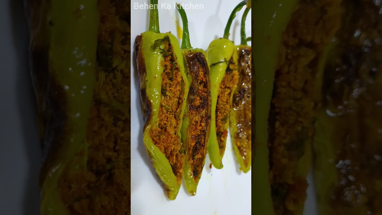 Bharwa Mirch Recipe #chilli #shorts