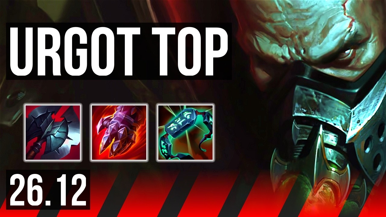 URGOT vs AATROX (TOP) | EUW Master | 26.12
