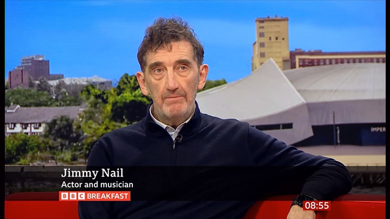 Jimmy Nail interview this morning (UK) 10/Feb/2026