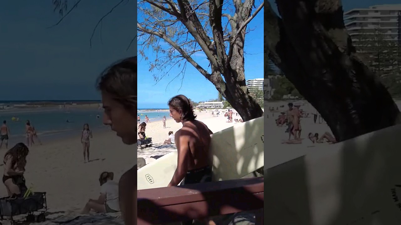 Explore Rainbow Bay Beach & Point Danger Saturday 18 Nov 2023 #4kwalk #goldcoast #australia