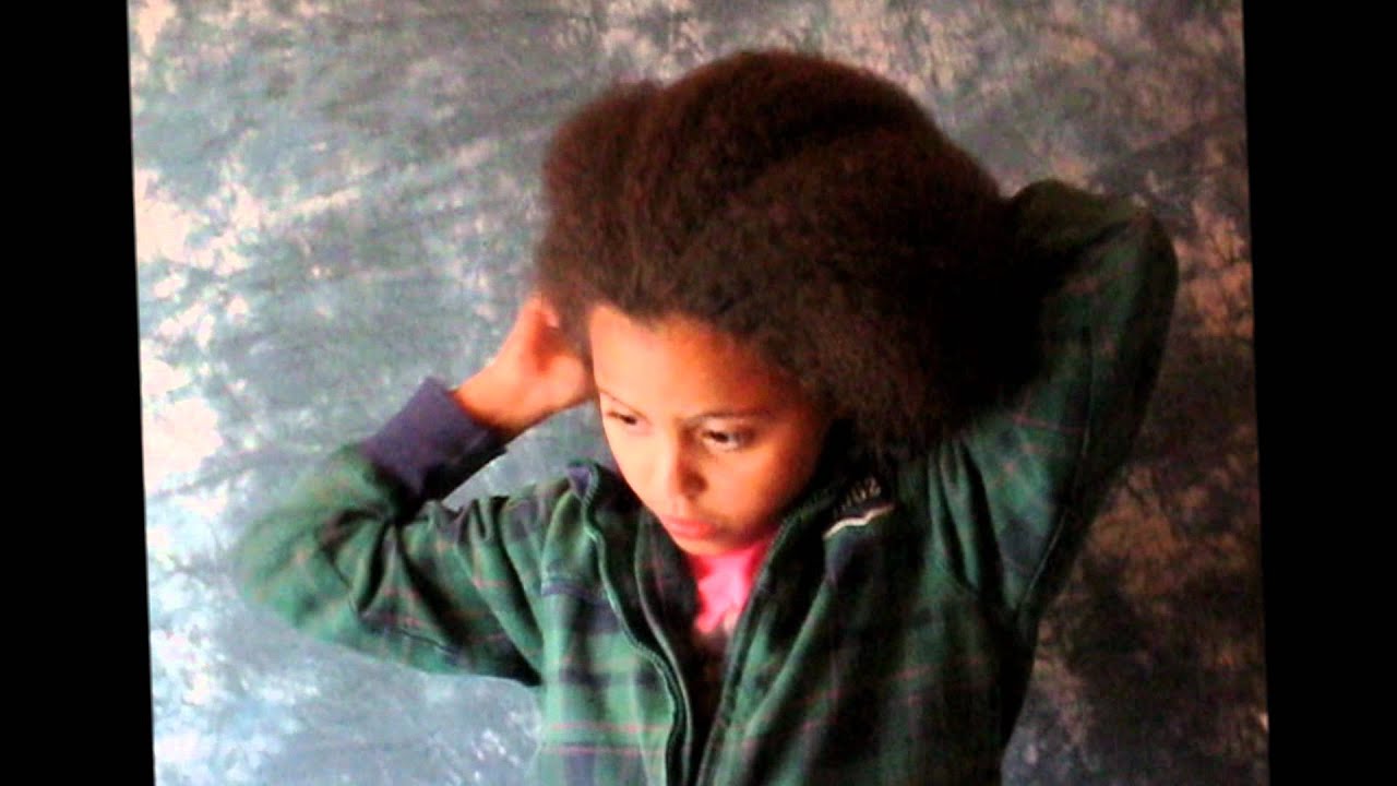 Long, healthy Afro Hair - Langes, gesundes Afrohaar - Cornrows