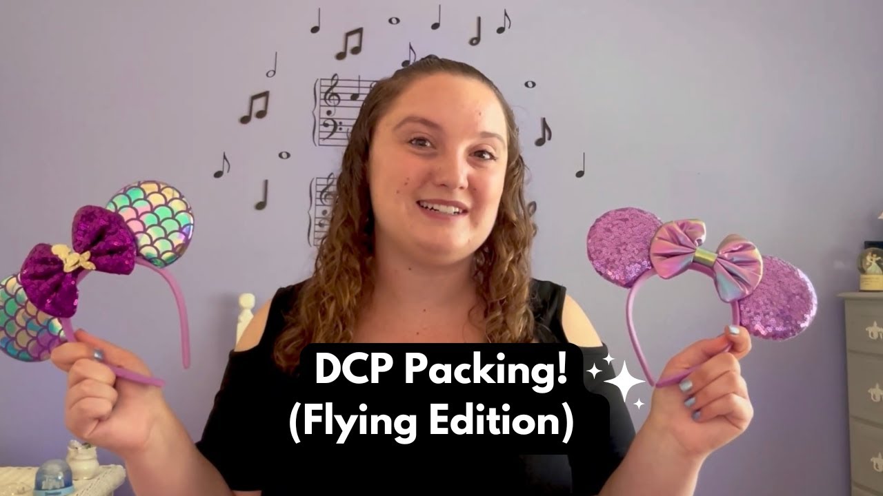 Packing For Your Disney College Program (FLYING EDITION ✈️) | DCP Fall 2025