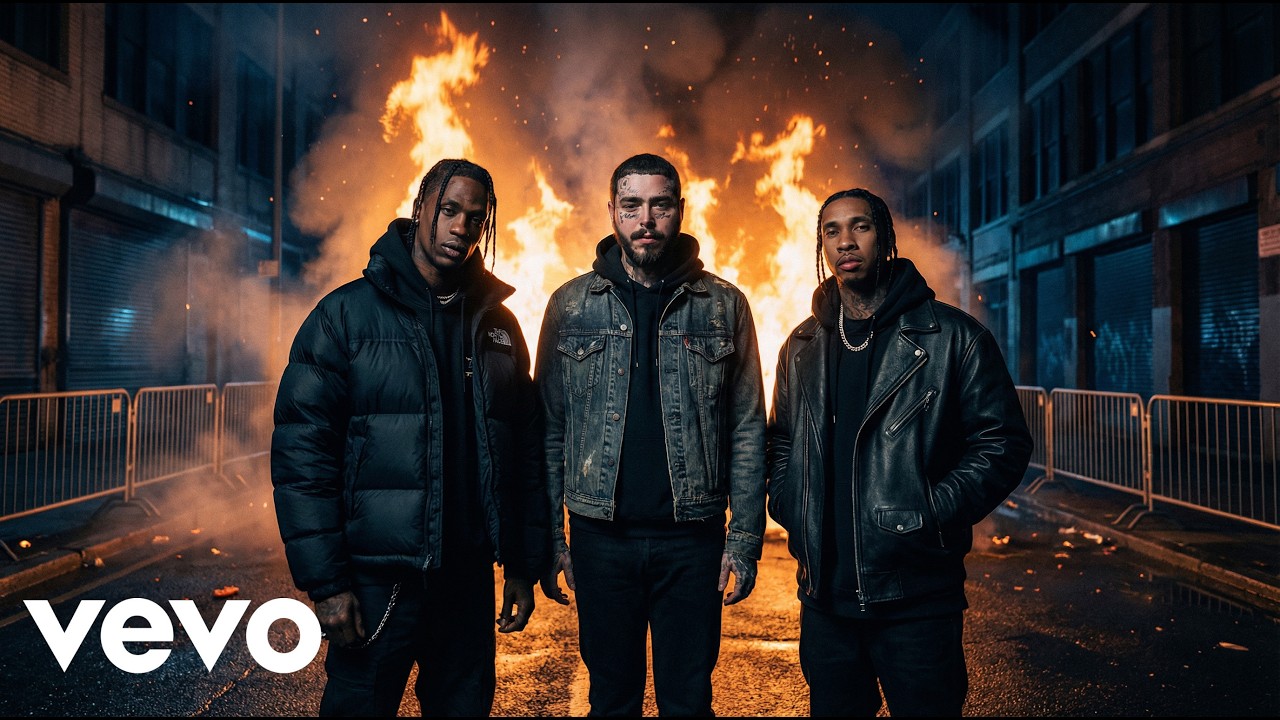 Travis Scot, Post Malone - Shadows & Diamods (ft. Tyga) | (Official Lyrics Video) 2026