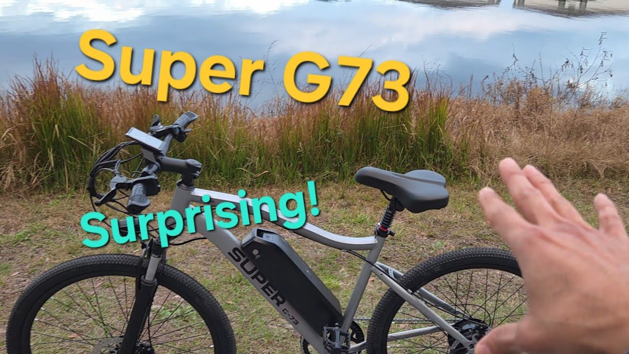 Обзор электровелосипеда Super G73 серой модели