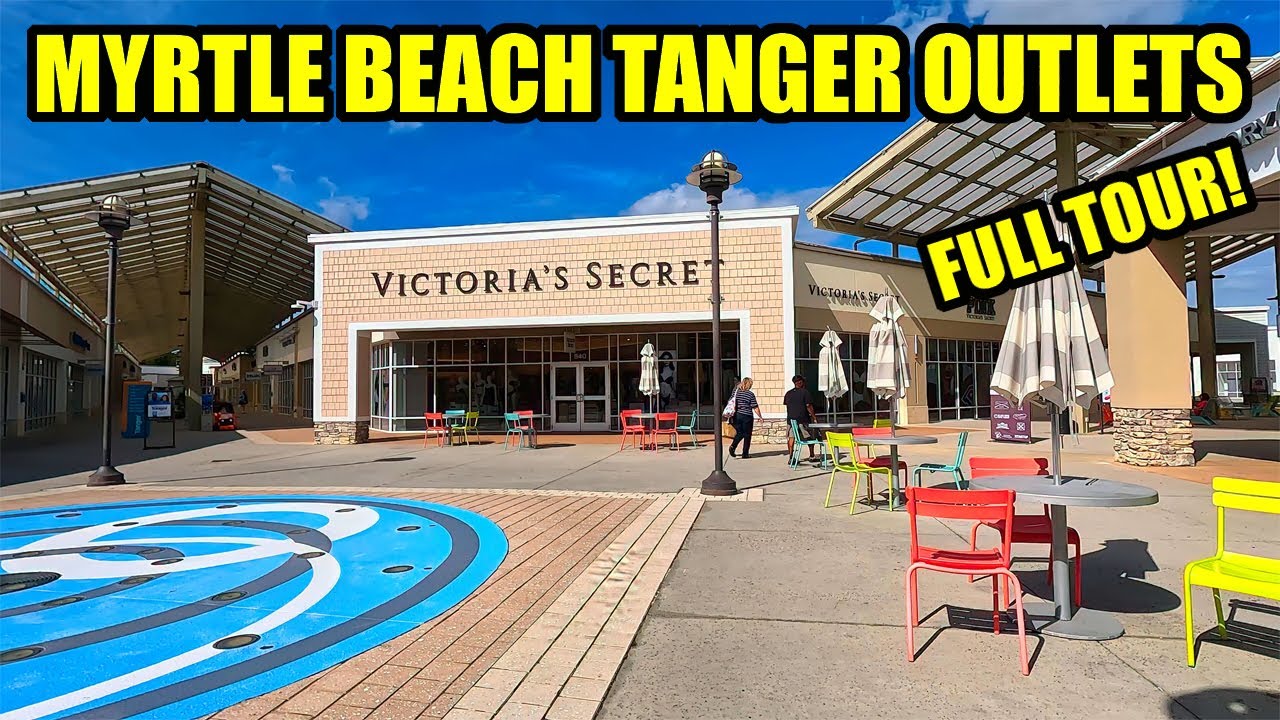 Полная пешеходная экскурсия по аутлетам Myrtle Beach Tanger Outlets по шоссе 17!