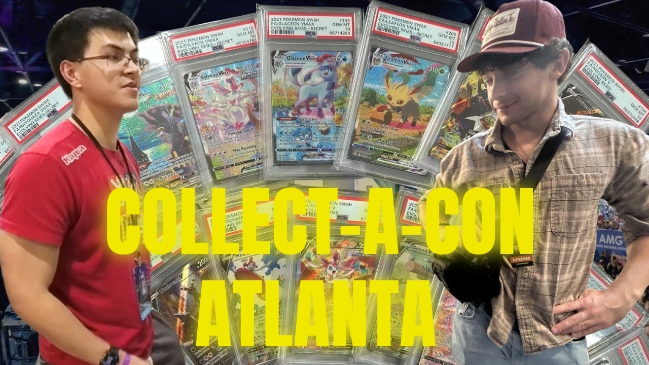 MY FIRST EVER COLLECT-A-CON AS A NEW POKÉMON VENDOR | ATLANTA