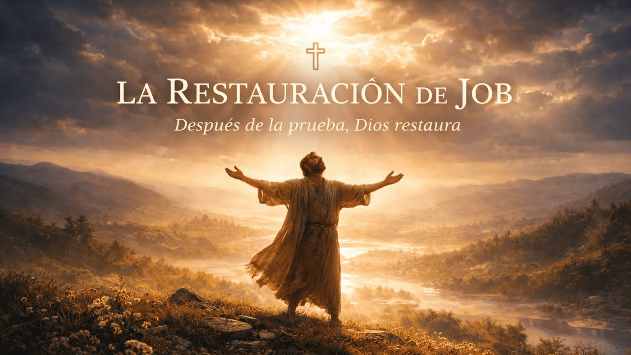 LA RESTAURACIÓN DE JOB | Después de la Prueba - Dios Restaura | Job 42 | Canción Cristiana