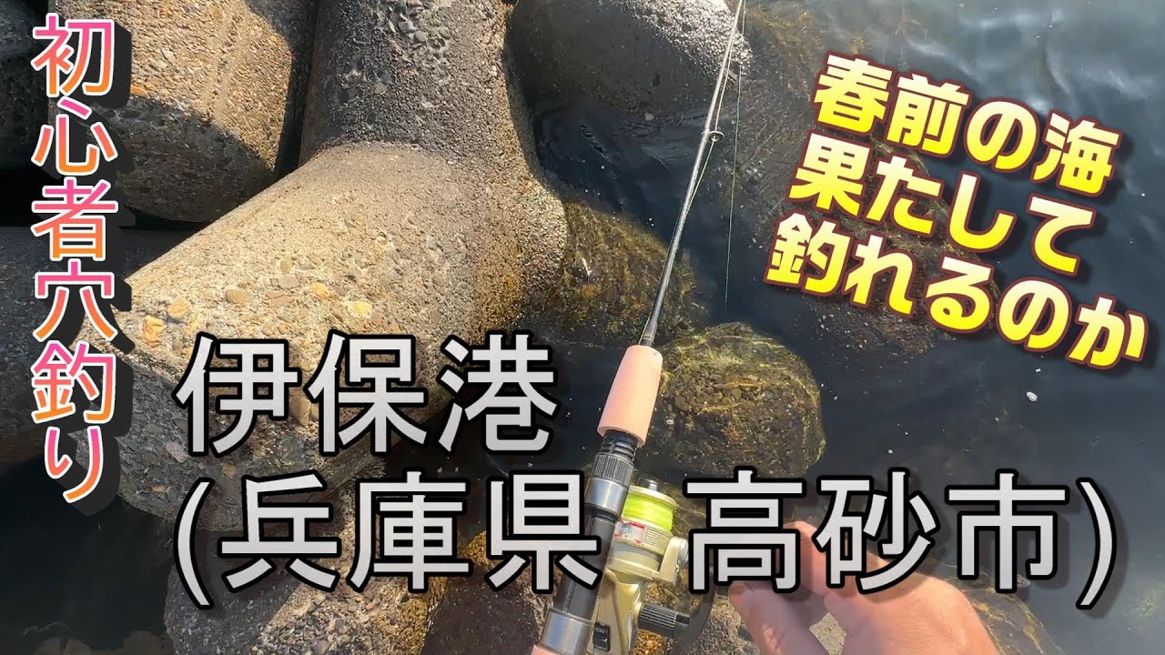 穴釣り【伊保港】兵庫県高砂市