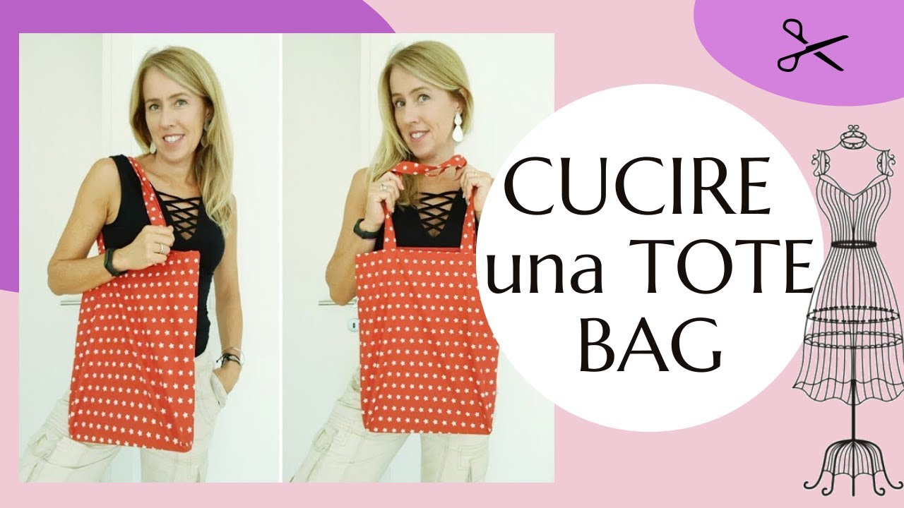Cucire Tote Bag EASY Tutorial