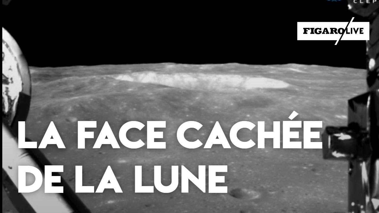 Les images de l'alunissage sur la face cachée de la lune