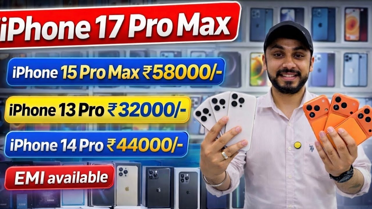 Biggest Sale Ever🤩 | Cheapest iPhone Market in delhi | Second Hand Mobile | iPhone 15 Pro iPhone 16 