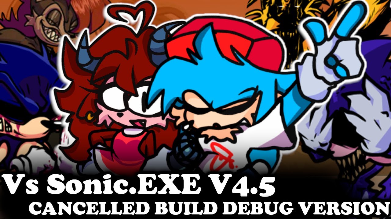 FNF | Vs Sonic.exe: But i restored it! 4.5 - (FANMADE CANCELLED BUILD) | Mods/Hard/FC |