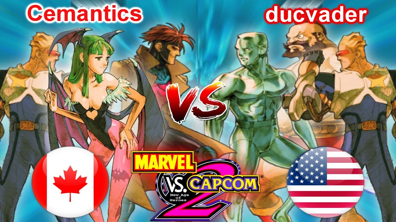 Marvel vs Capcom 2: New Age of Heroes - Cemantics vs ducvader