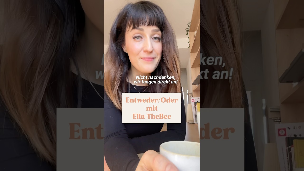 ENTWEDER/ODER mit Ella TheBee 🥰 #podcast #kateatime #dominokati #ellathebee