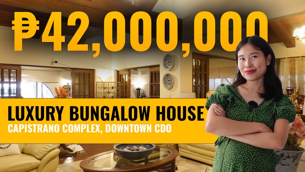 Bungalow House with Pool in Capistrano Complex, Downtown Cagayan de Oro | 📞 0917 851 6378