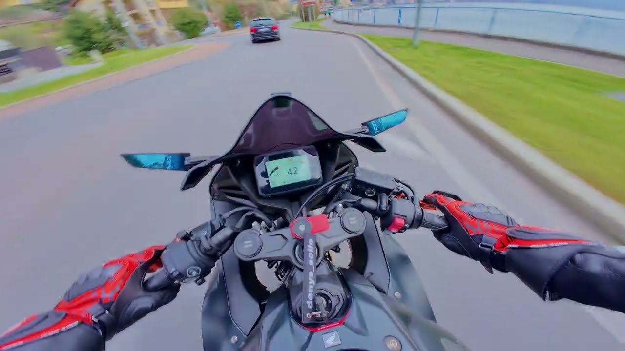 #3 HONDA CBR 650R 2024 RAW SOUND - SC PROJECT+ QUICKSHIFTER  [4K] #dji