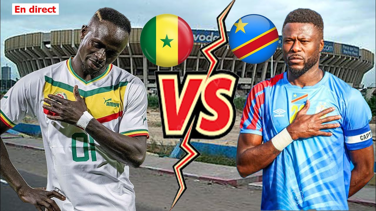 URGENT STADE DE MARTYRS TOMBÉ RDC SÉNÉGAL FEU