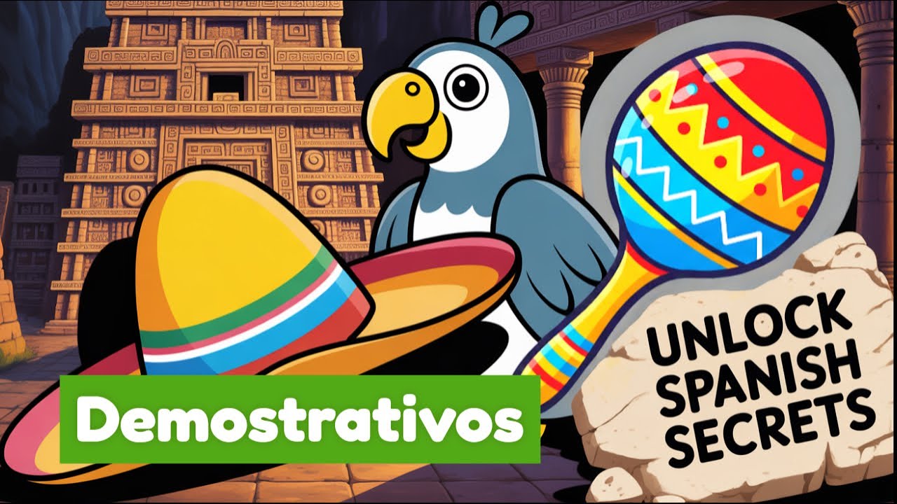 This, That & That Over There! Learn Spanish Demonstratives Song (Este, Ese, Aquel)