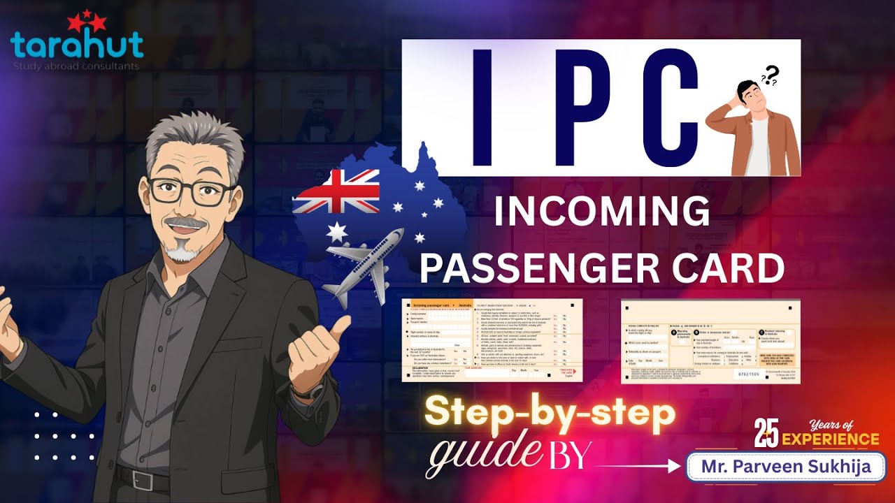 Australia Immigration Tips – Step-by-Step Incoming Passenger Card Filling Guide.