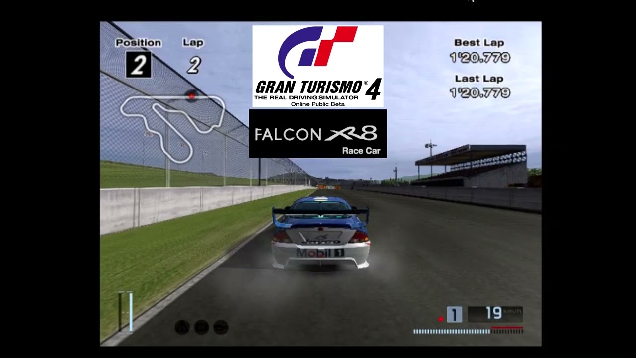 GT4 OPB Vanilla VS GT4 Spec II Falcon XR8 Race Car Sound Comparision