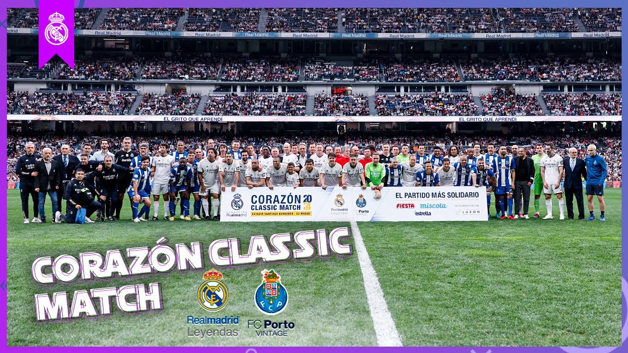 HIGHLIGHTS | Real Madrid Legends 0-1 FC Porto Vintage | Coraz&oacute;n Classic Match