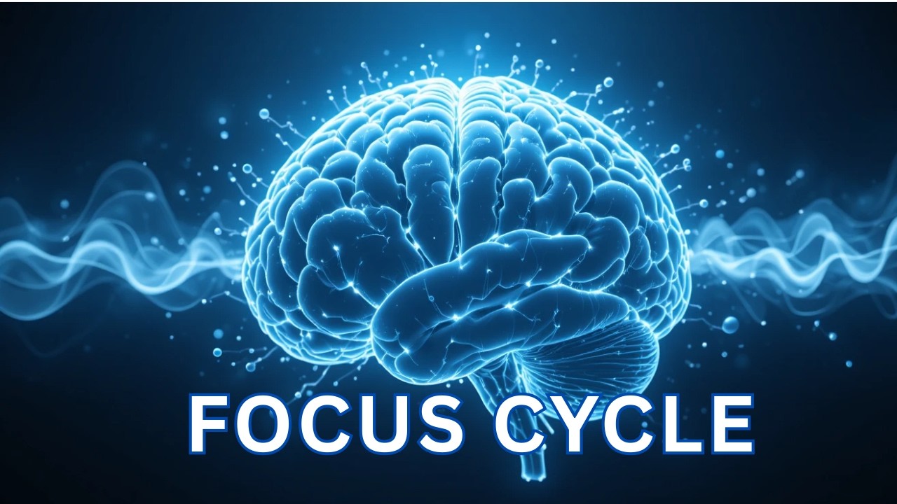 90 Minute Deep Focus Cycle #1 – Brainwave Music for Productivity & Flow