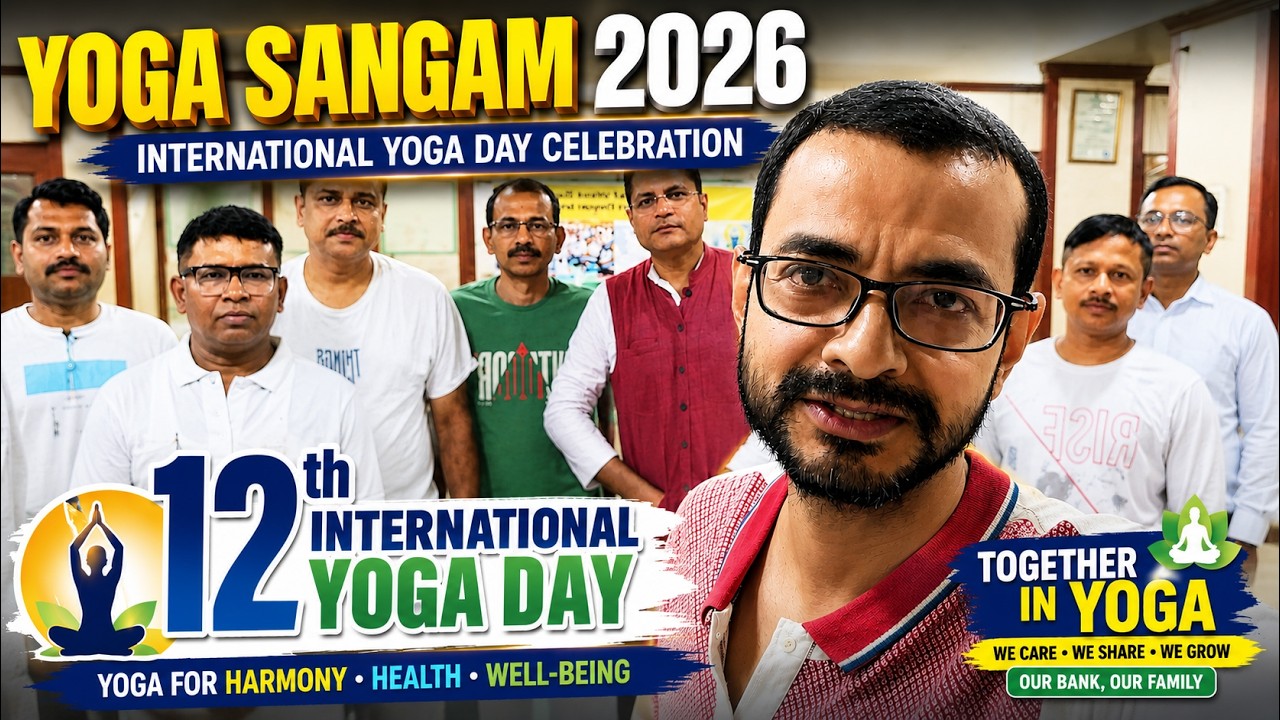 Yoga Sangam 2026 | International Yoga Day Celebration at Ranaghat People's Co operative Bank