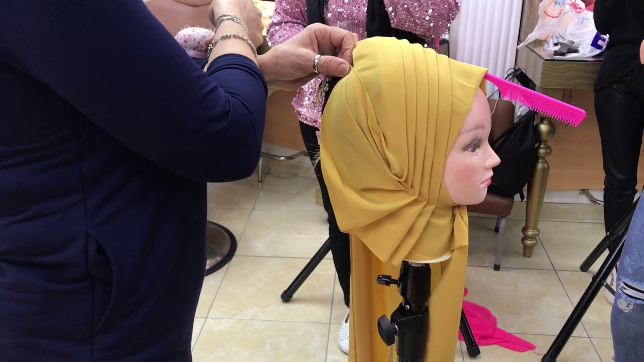 Kolay şal türban modelleri ( günlük şal modelleri ( kına şal modelleri) abiye şal modelleri