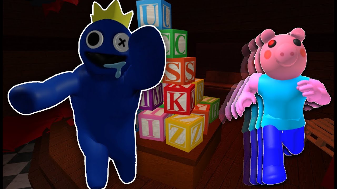 Джорджи сбегает из Rainbow Friends ВСЕ НОЧИ 1-5
