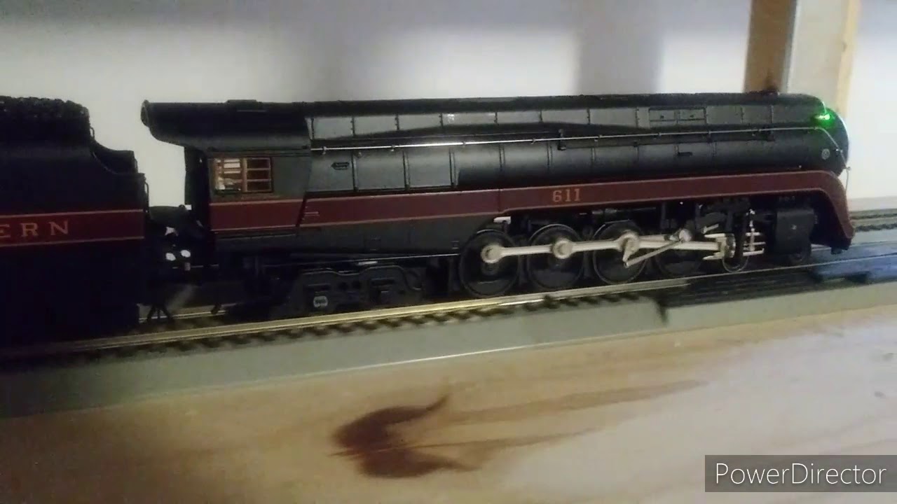 HO MTH Norfolk and Western Class J 611 with Tsunami2 Sound Decoder.
