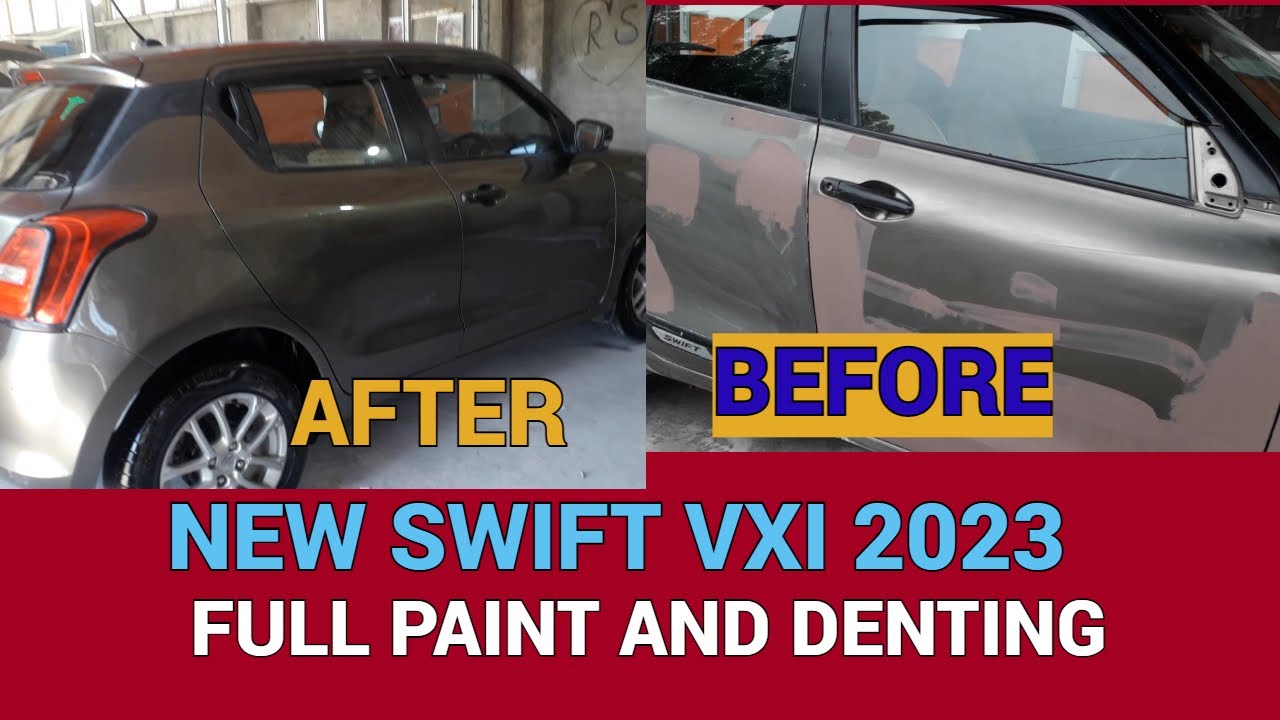 New Swift VXI 2023 full Paint and Denting || Swift VXI Paint and Denting ||