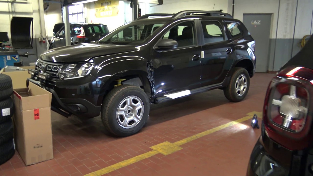 Dacia Duster II kleiner Vergleichstest der H&ouml;herlegung Bilstein B8 Offroad by LZP