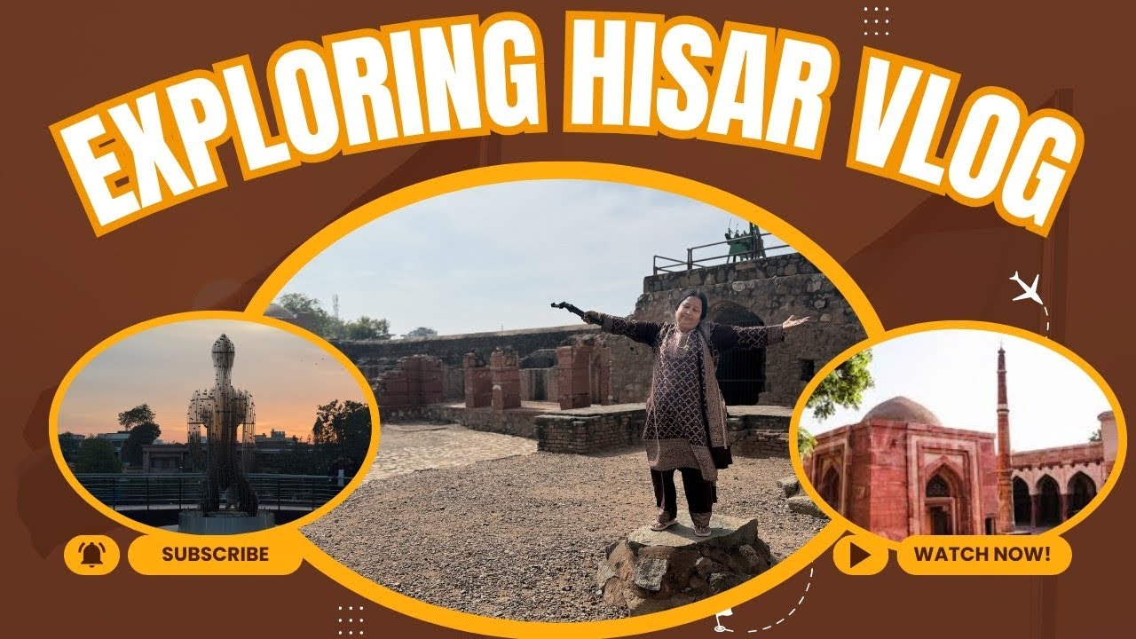 EP.03| Exploring HISAR: Firoz Shah complex , Blue bird Lake & Town Park 