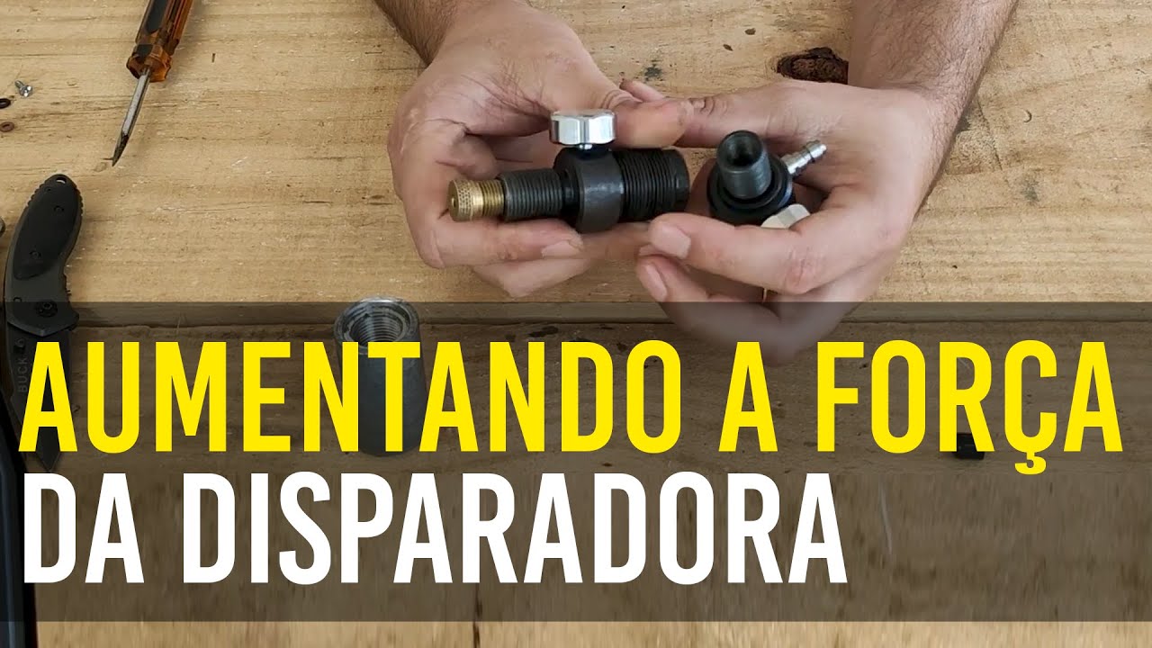 Aumentando a força da válvula disparadora co2brasil #pcptiger #pcpcaçadora #pcptiger #pcpaliexpress