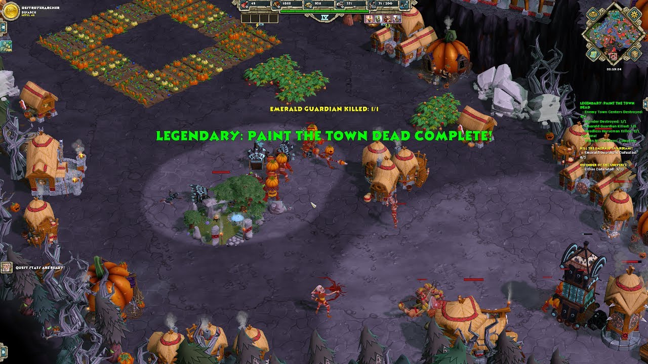 AoEO Legendary: Paint the Town Dead SOLO as Egypt (Siege Towers + Chariot Archers)