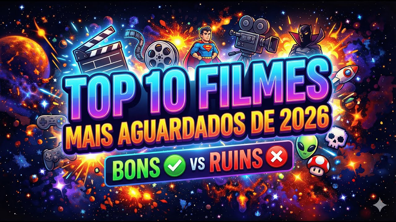 TOP 10 FILMES MAIS AGUARDADOS DE 2026