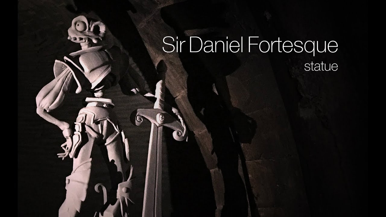 Sculpting MediEvil's Sir Daniel Fortesque statue in Time Lapse