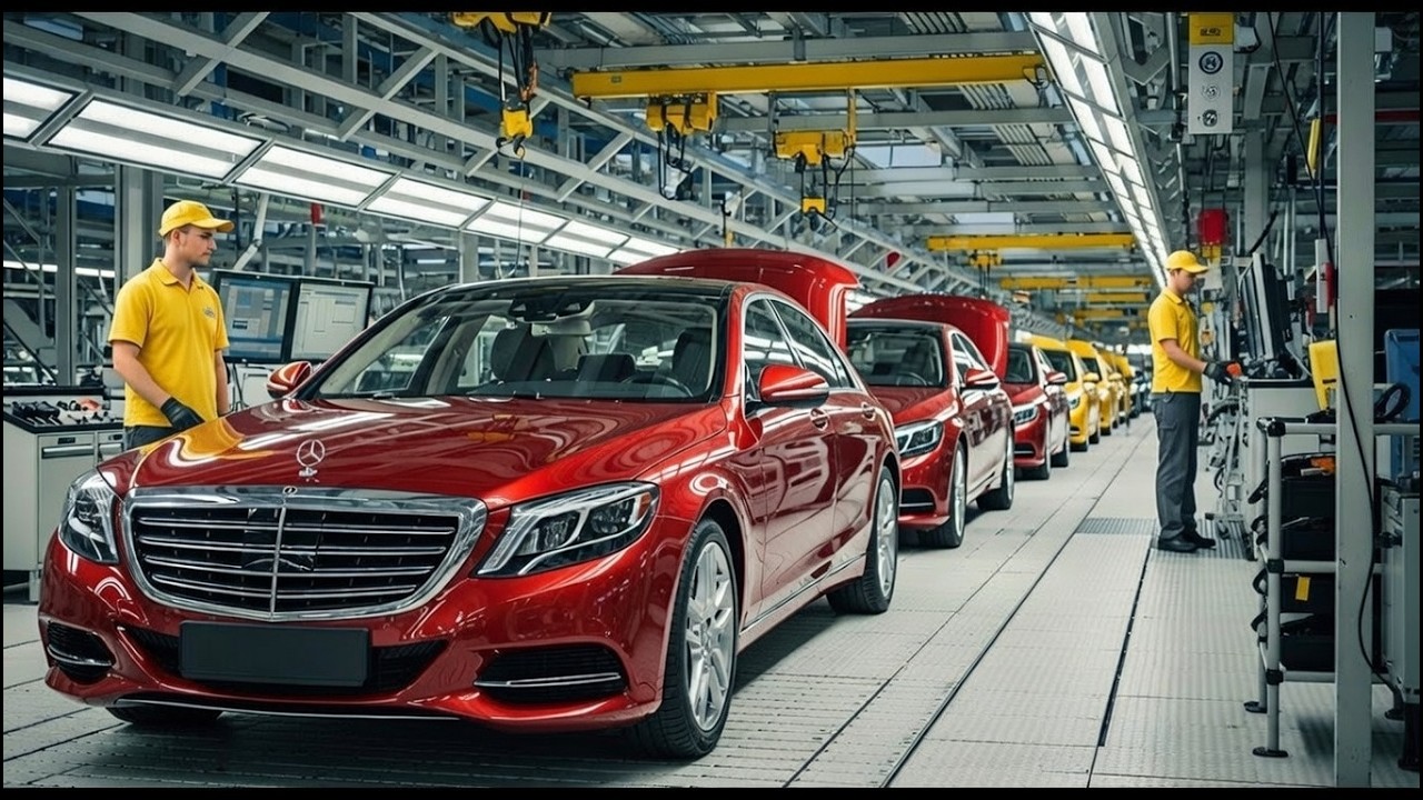 Inside a $1B Mega Factory That Runs 24/7 | Luxury Cars Made| 